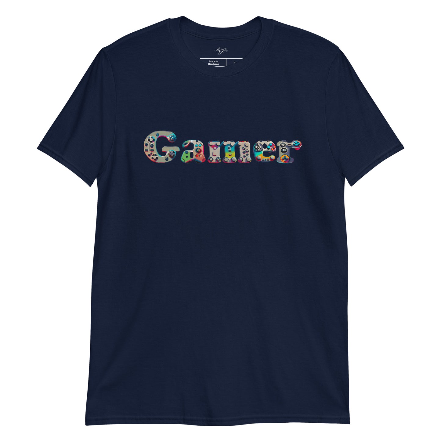 Exclusive 'Gamer' Motif Softstyle T-Shirt by Atelier Des Caprices