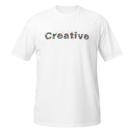 Exclusive 'Creative Splash' T-Shirt – Premium Soft-Style Unisex Tee