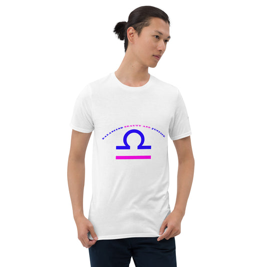 Libra sign -Short-Sleeve Unisex T-Shirt