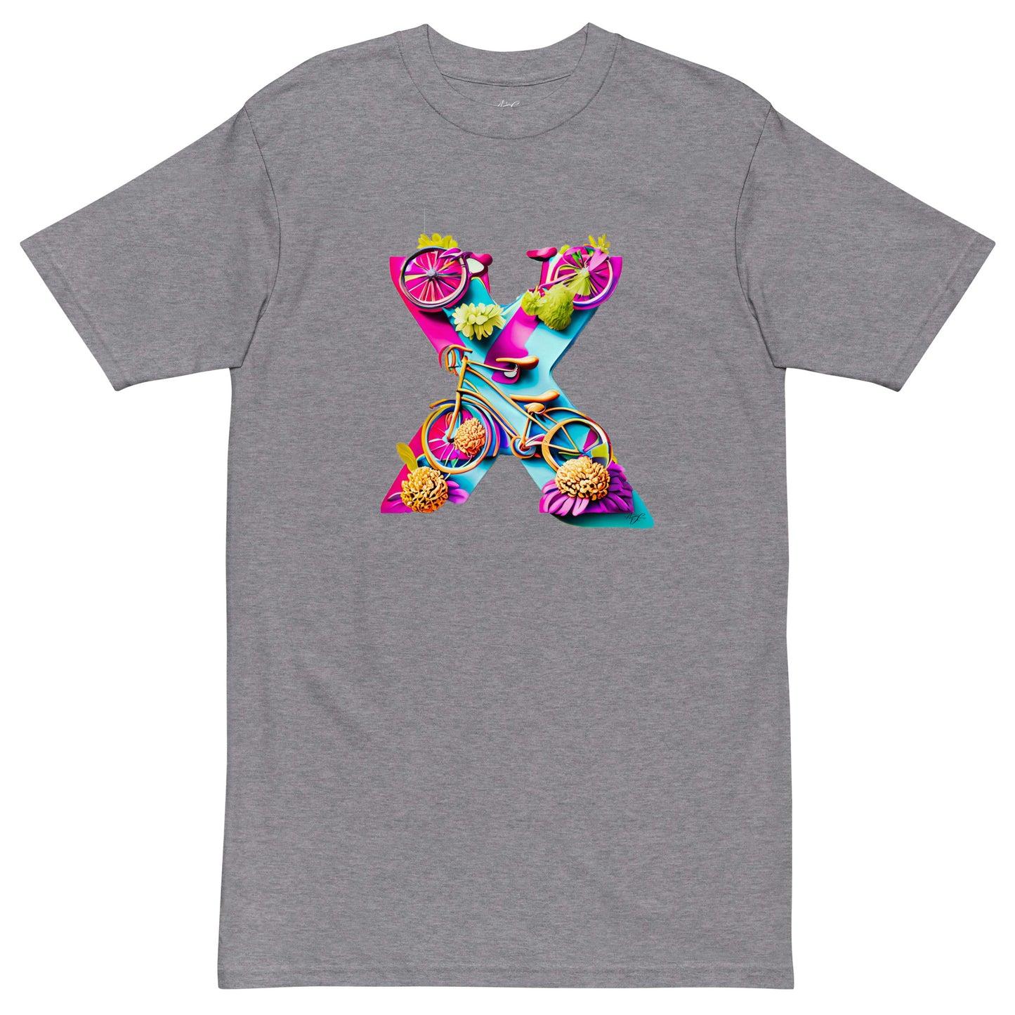 T-shirt épais haut de gamme Colorful X Rides
