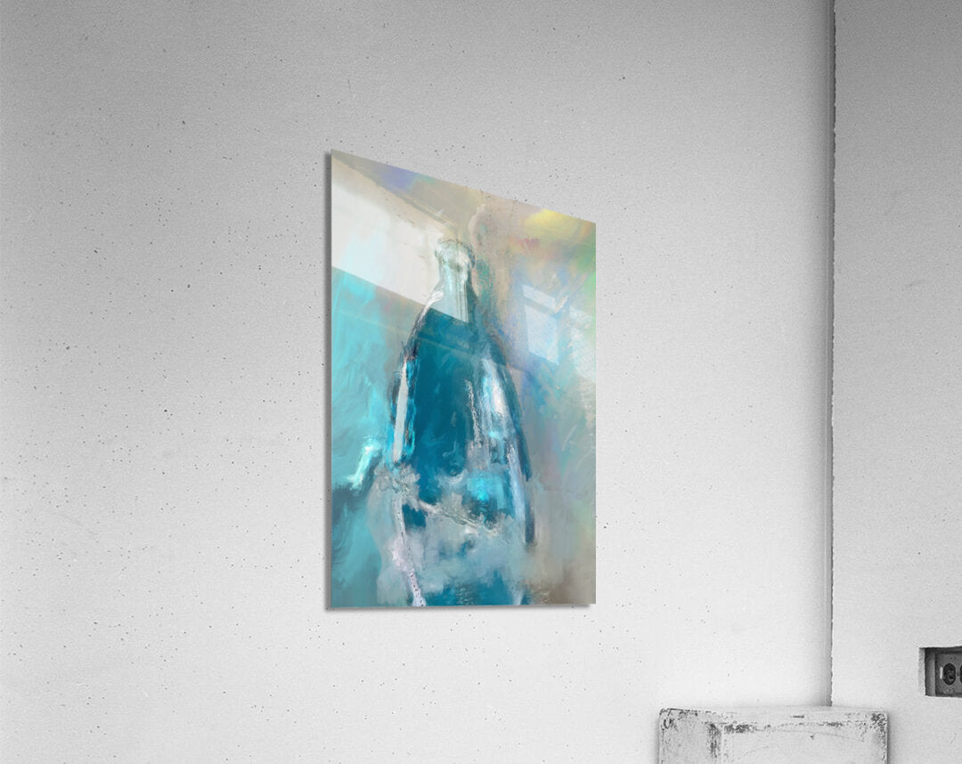 Azure Memoir: Vessel of Reflections by Le Boulanger - Acrylic Print