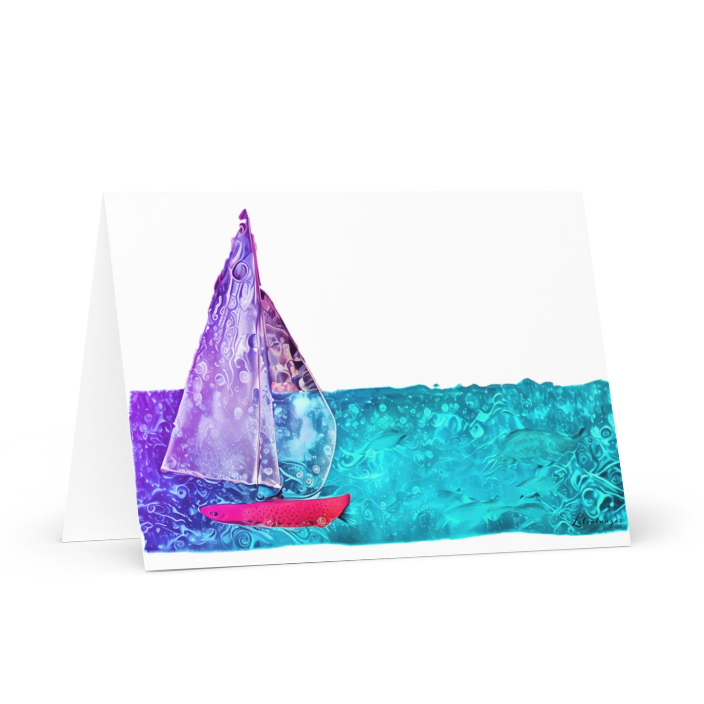 Discover the Horizon - Greeting card