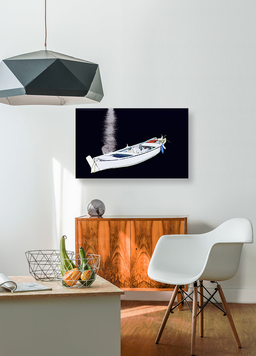 Fishing Boat by Le Boulanger - Giclée Stretched Canvas Print